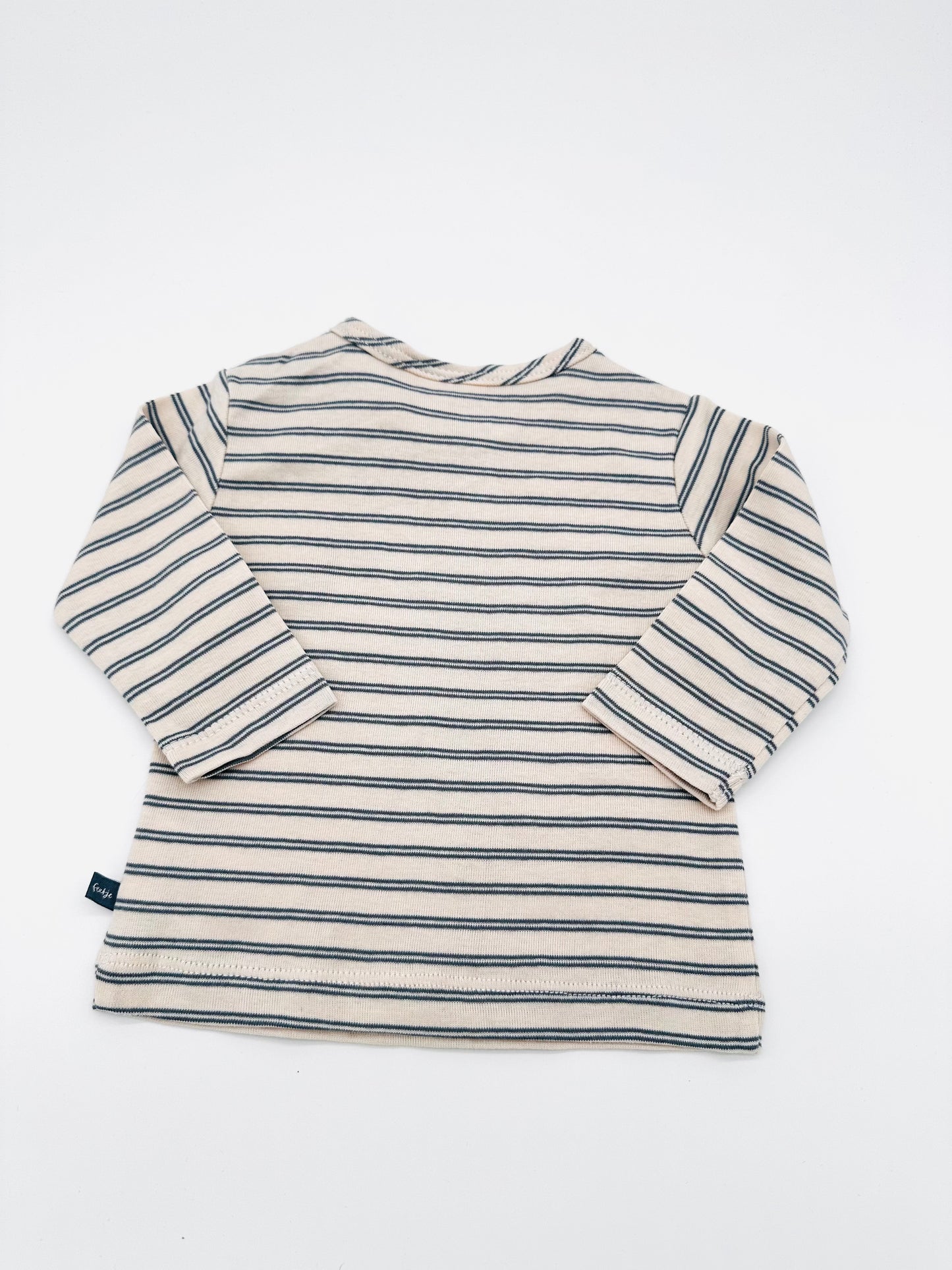 Gestreiftes Langarmshirt - Gr. 62 (Feetje)