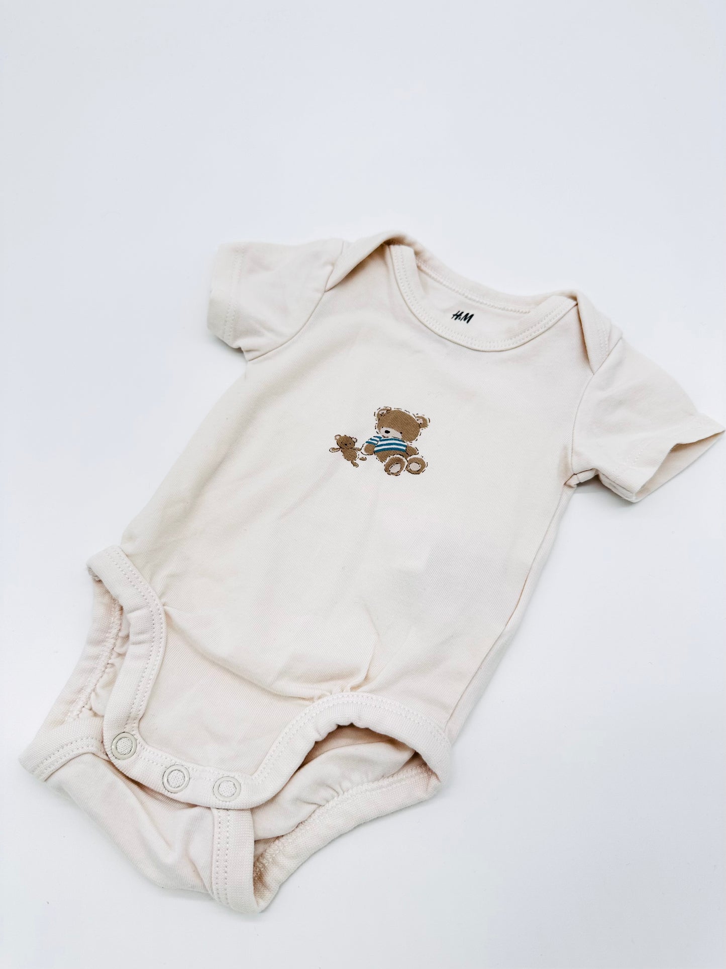 Cremeweißer Body - Gr. 50 (H&M)