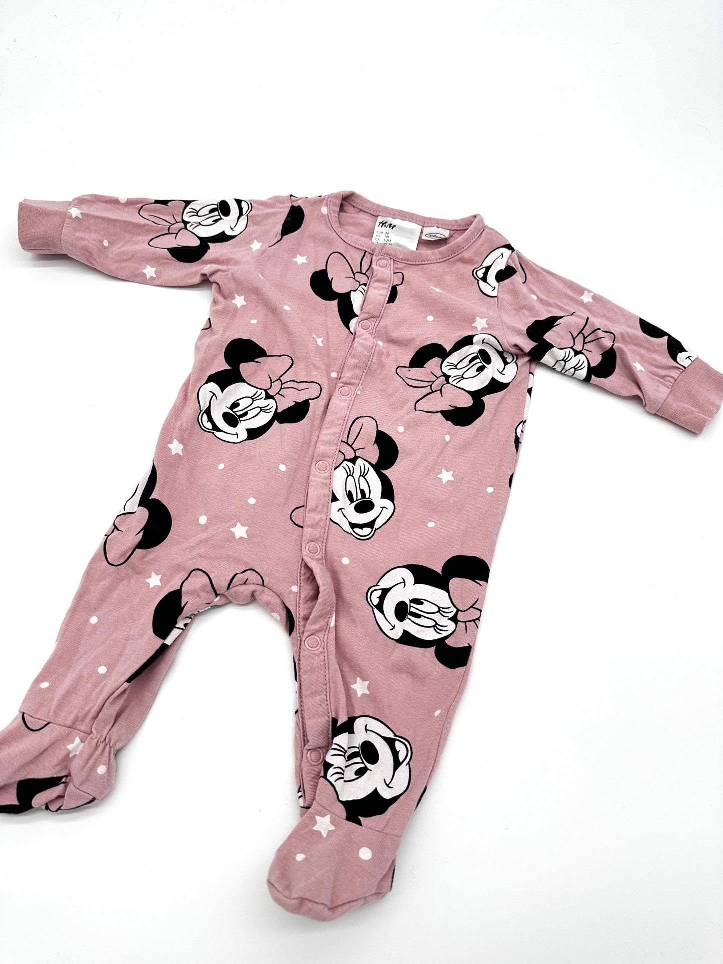 Schlafanzüge Set mit Minnie Mouse - Gr. 56 (H&M)