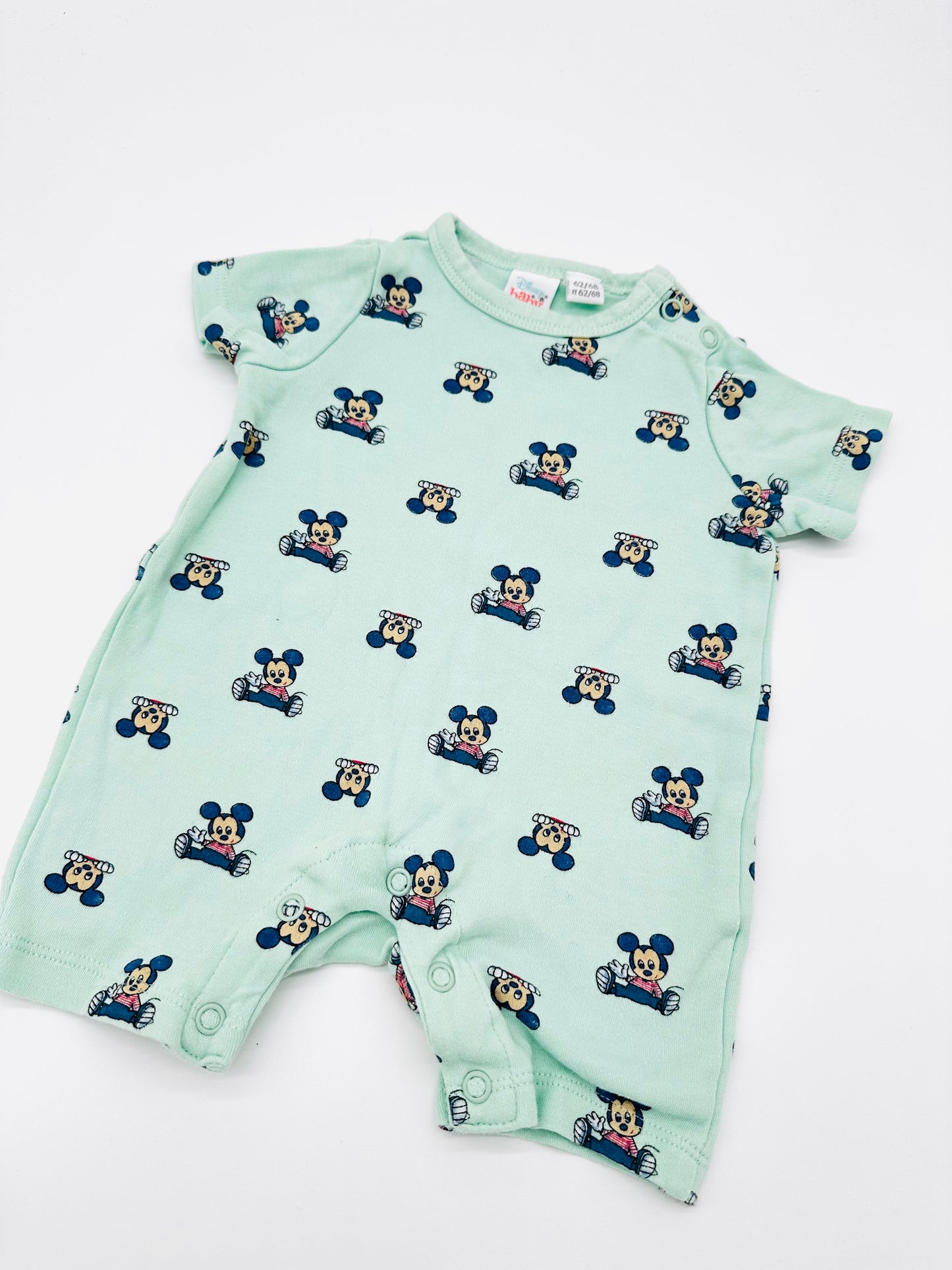 Kurzarm-Strampler - Gr. 62/68 (Disney)