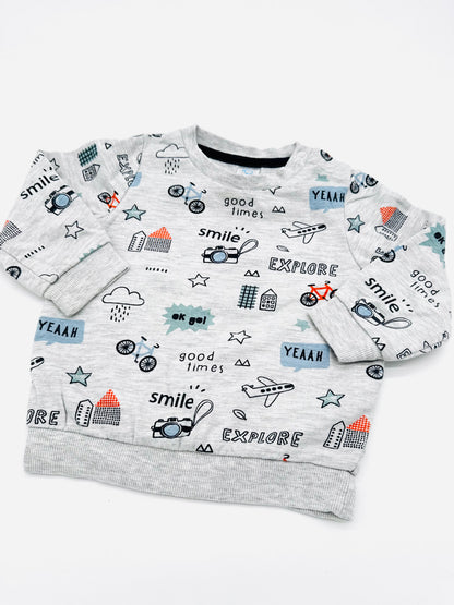 Sweater Pullover - Gr. 80 (C&A)