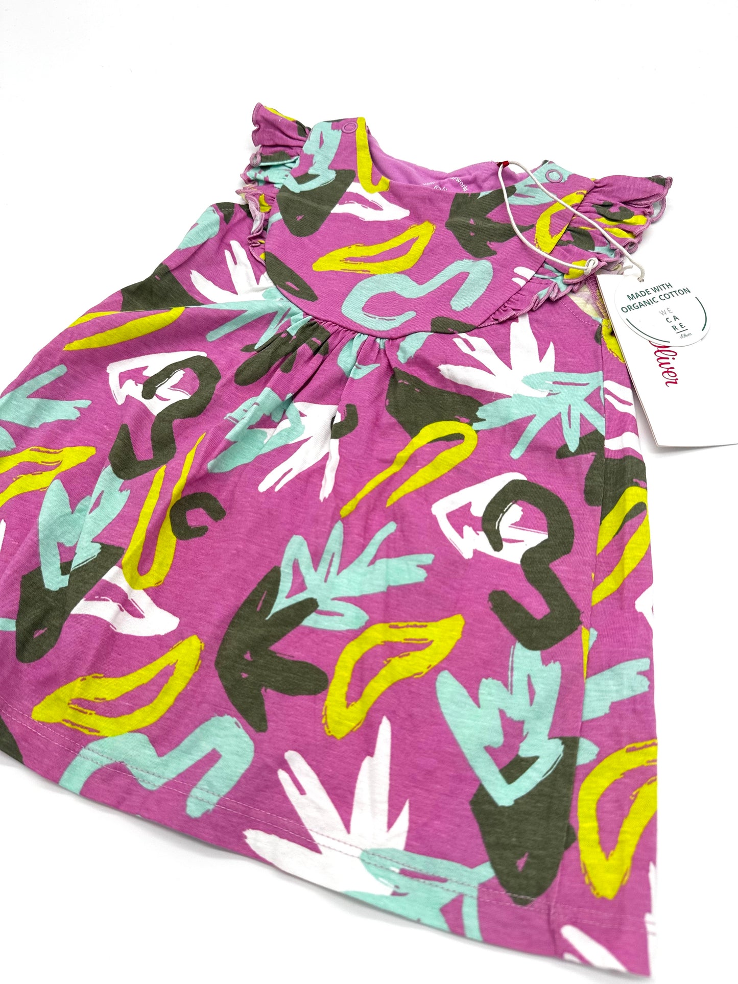 Buntes Kleid - Gr. 74 (S. Oliver)