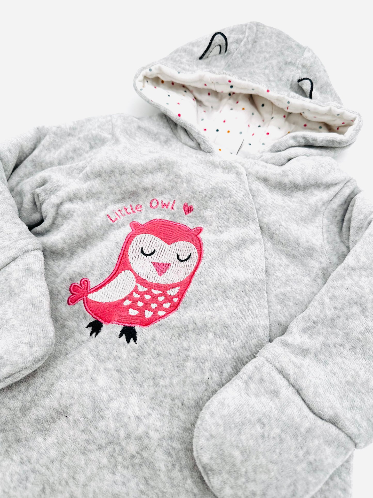 Baby-Overall in grau - Gr. 68 (Manguun)