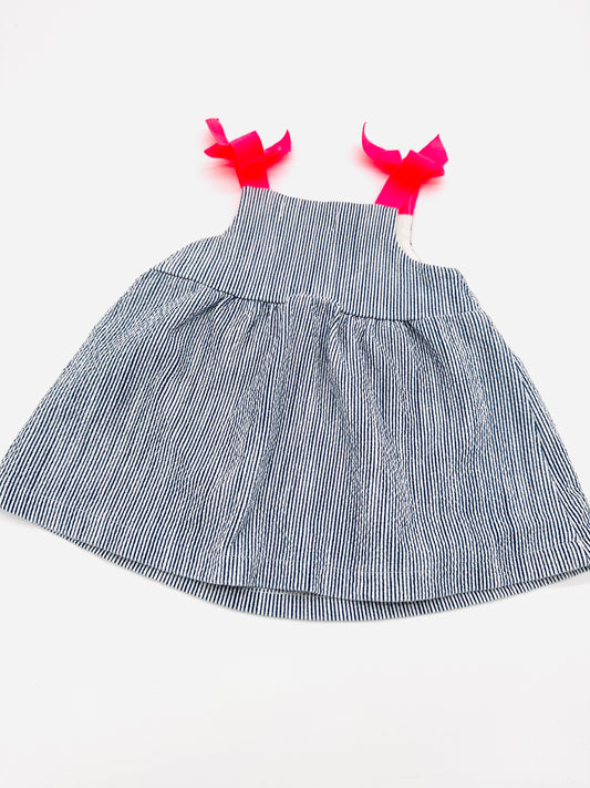 Kleid mit Schleifchen - Gr. 74 (Zara)