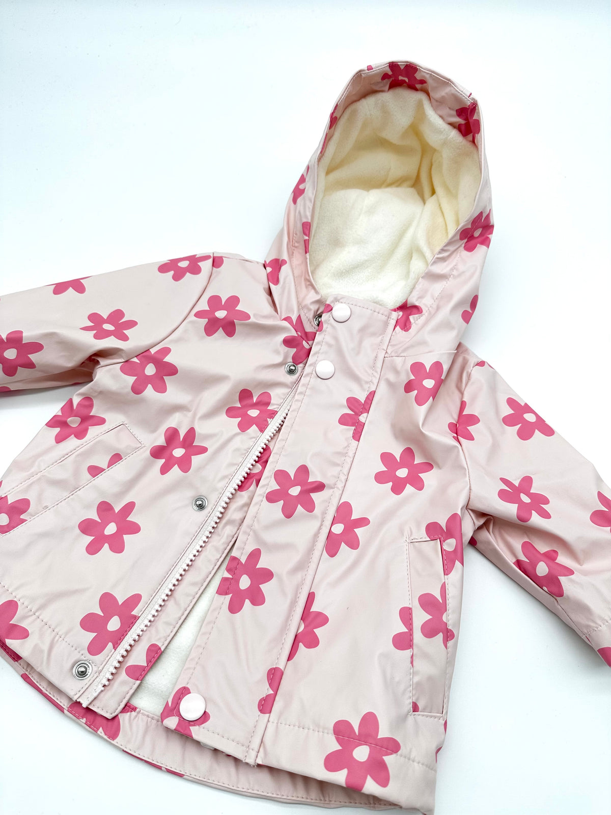 Regenjacke mit Blumenprint - Gr. 50/56 (Primark)