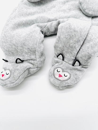 Baby-Overall in grau - Gr. 68 (Manguun)