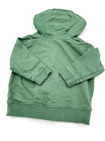 Kapuzenjacke in grün - Gr. 74 (Alana)