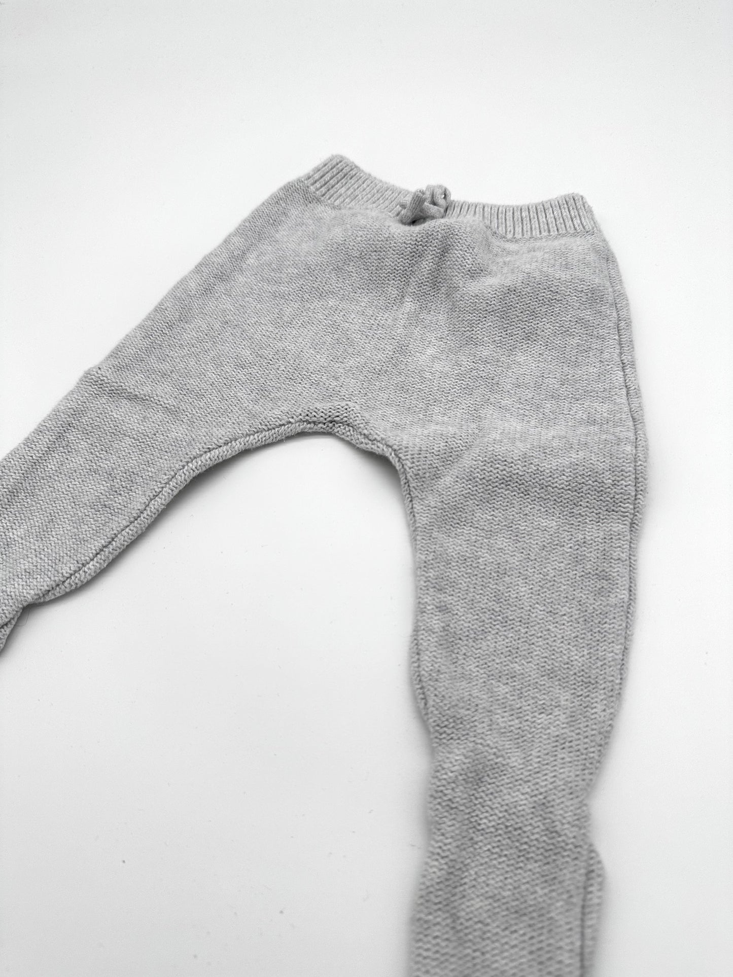 Graue Strickhose - Gr. 62 (Zara)