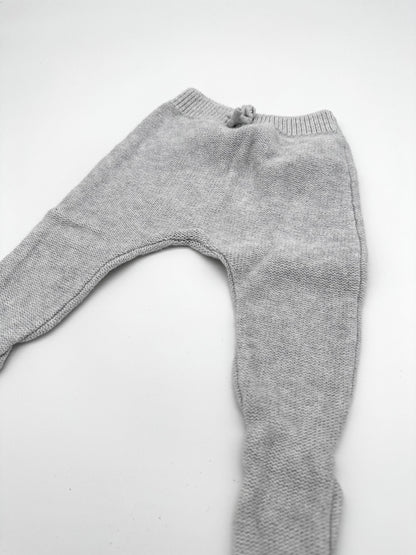 Graue Strickhose - Gr. 62 (Zara)