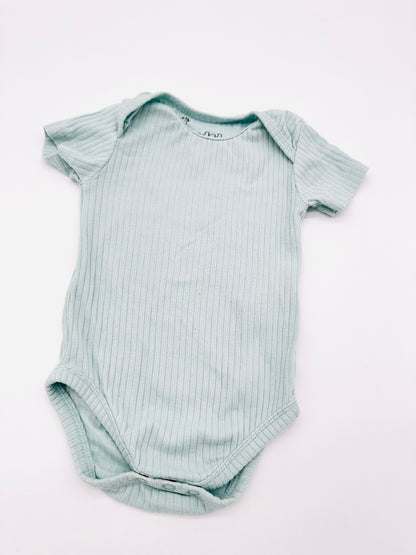 2 er Body Set gerippt - Gr. 62/68 (Hoodadoo)