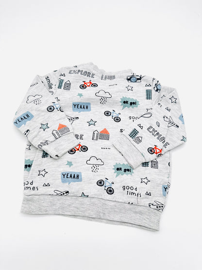 Sweater Pullover - Gr. 80 (C&A)