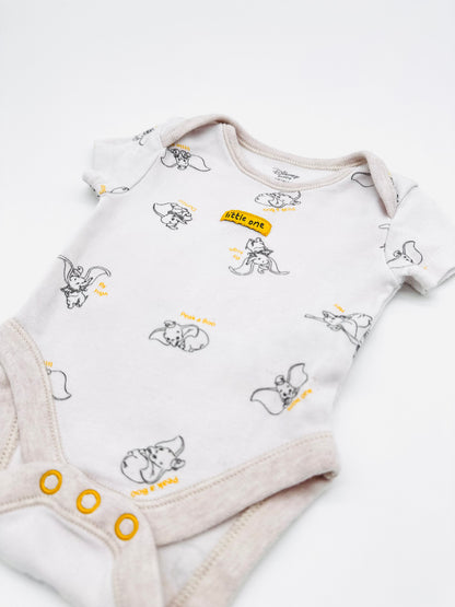 Kurzarm-Body mit Dumbo-Print - Primark (Gr. 50/56)