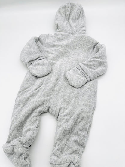 Baby-Overall in grau - Gr. 68 (Manguun)