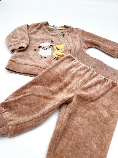 Baby Set mit Langarmshirt und Hose - Orsolino (Gr.62)