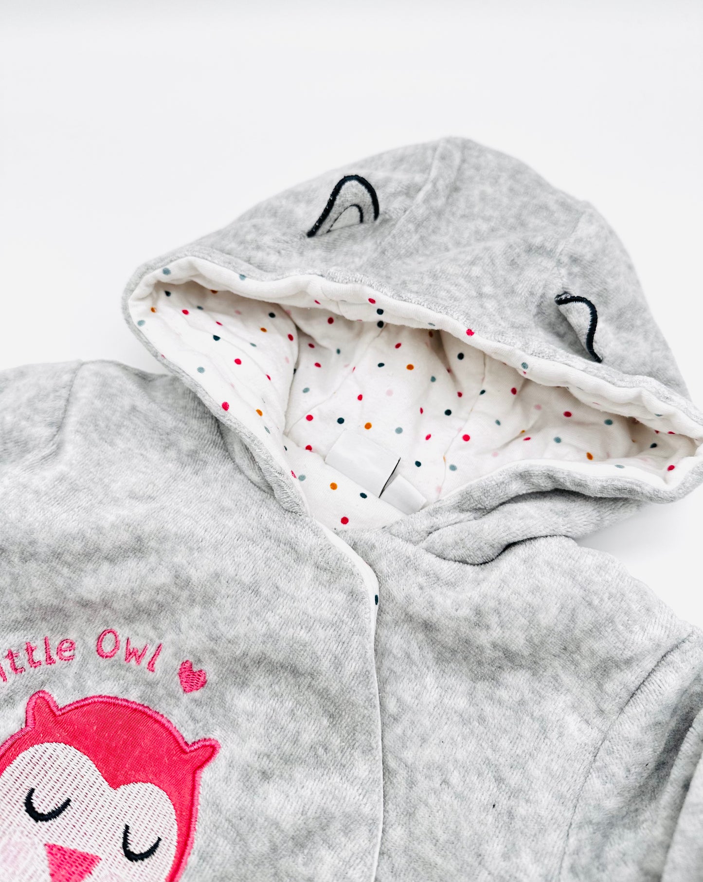 Baby-Overall in grau - Gr. 68 (Manguun)