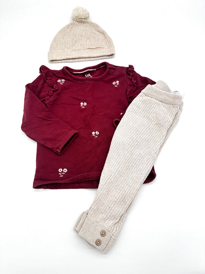 Baby Set mit Mütze - Gr. 74 (C&A)