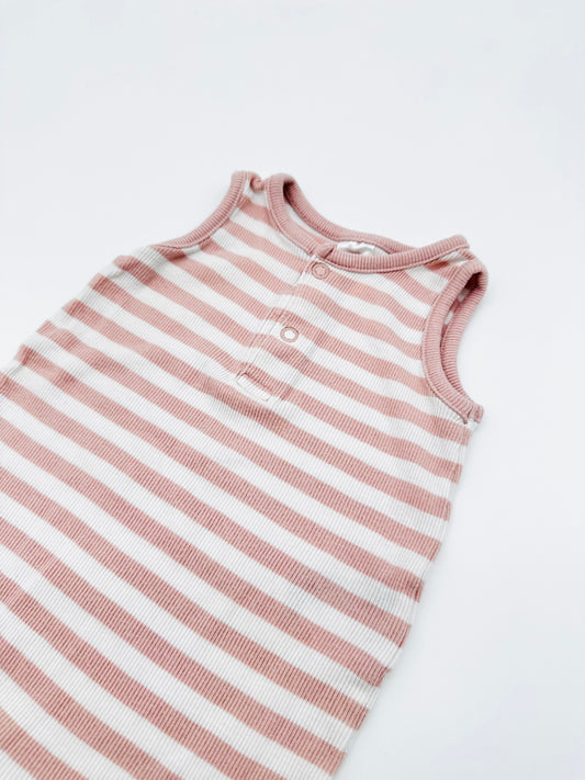 Gestreifter Strampler - Gr. 62 (H&M)