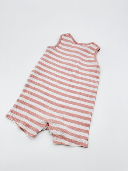 Gestreifter Strampler - Gr. 62 (H&M)