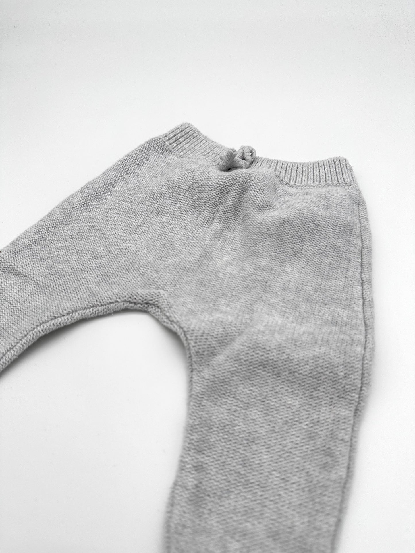Graue Strickhose - Gr. 62 (Zara)