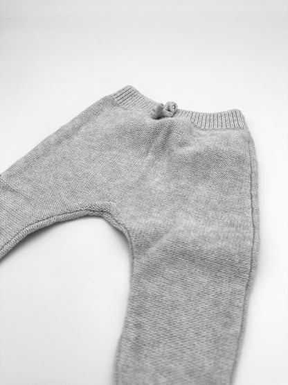 Graue Strickhose - Gr. 62 (Zara)