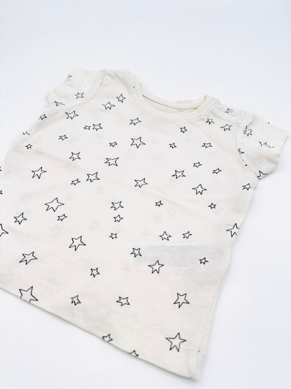 T-Shirt mit Sternenprint- Primark (Gr. 68)