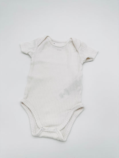 2 er Body Set gerippt - Gr. 62/68 (Hoodadoo)