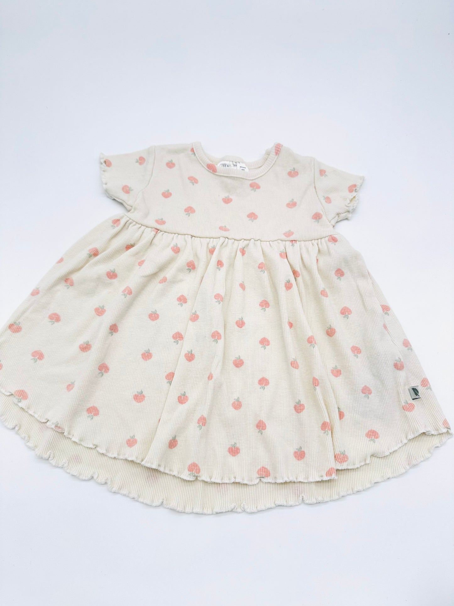 Cremeweißes Kleid - Gr. 80 (Kik)