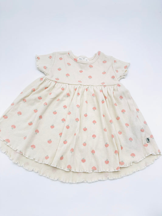 Cremeweißes Kleid - Gr. 80 (Kik)