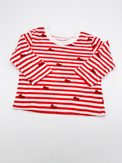Hello-Kitty Langarmshirt Set - Gr. 68 (Primark)
