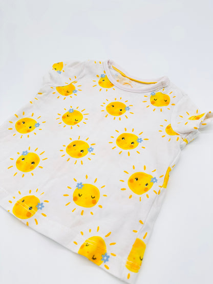 T-Shirt mit Sonnendruck - Gr. 62 (C&A)