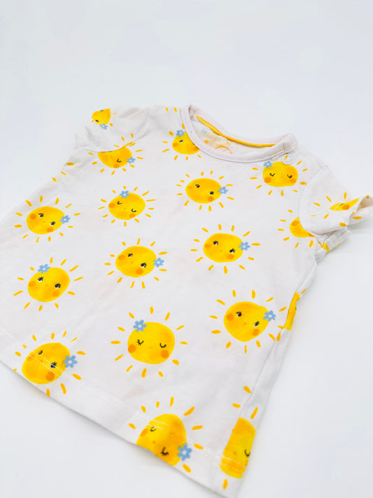 T-Shirt mit Sonnendruck - Gr. 62 (C&A)