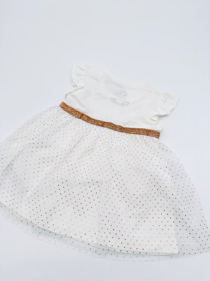 Disney 100 Kleid mit Glitzergürtel – Gr. 50/56 (Primark)