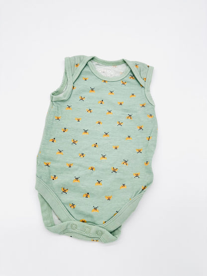 2 er Body Set ärmellos - Gr. 50/56 (Baby)