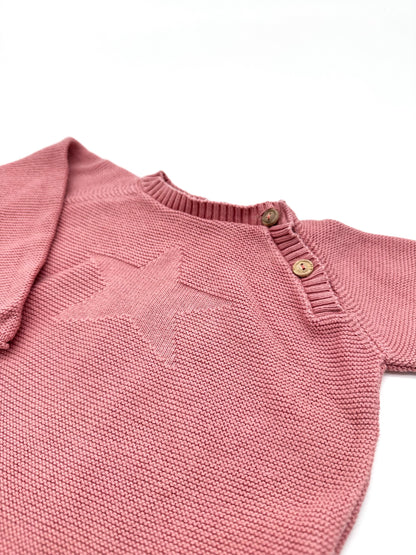 Zweiteiliges Strickset - Gr.62/68 (Belly Button)