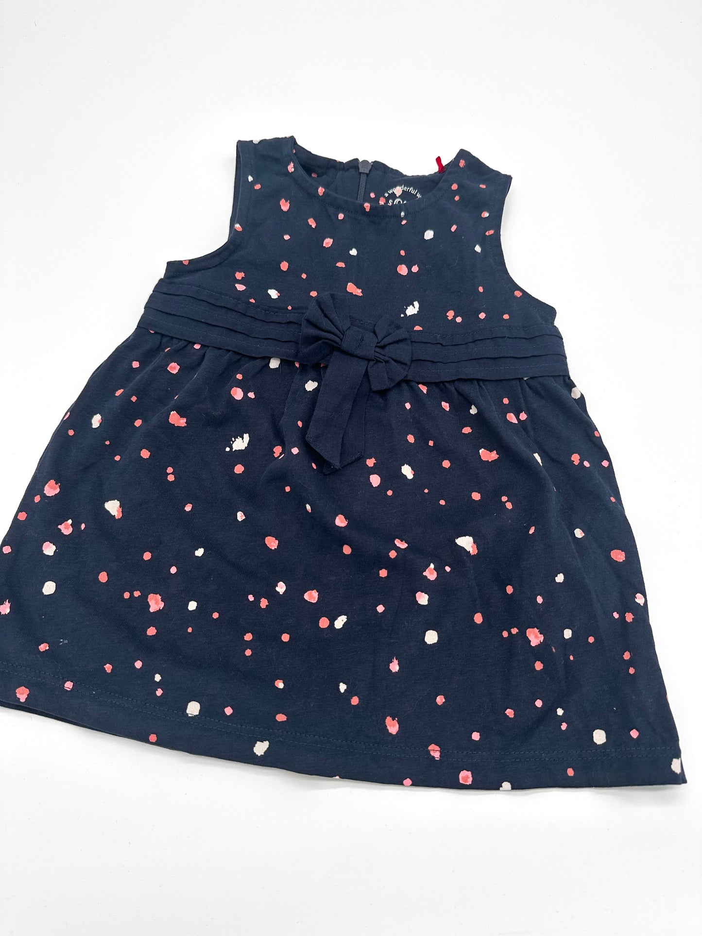 Dunkelblaues Kleid - Gr.74 (s.Oliver)