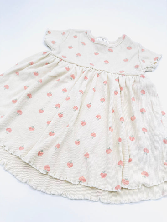 Cremeweißes Kleid - Gr. 80 (Kik)