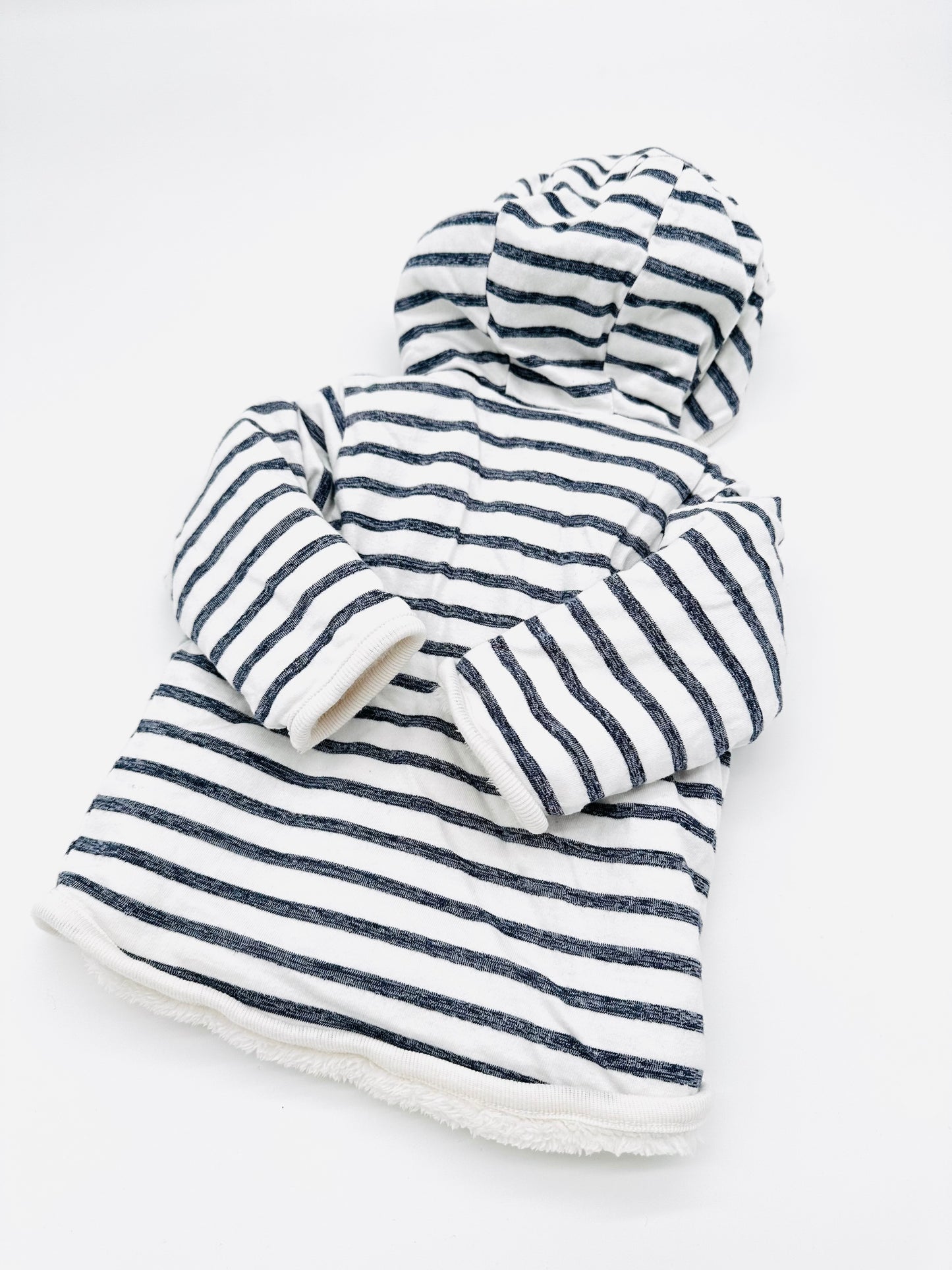 Gefütterte, gestreifte Jacke - H&M (Gr. 68)