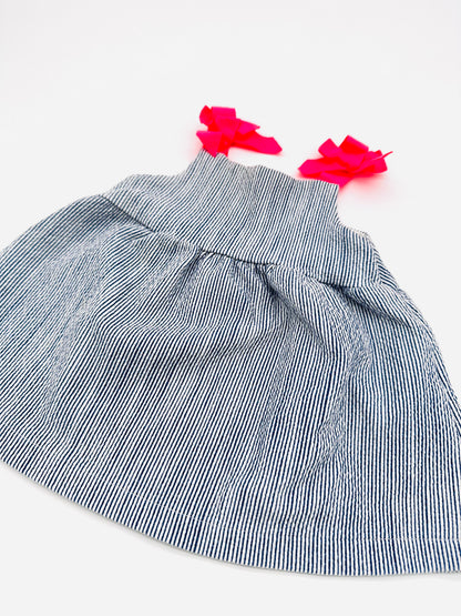 Kleid mit Schleifchen - Gr. 74 (Zara)