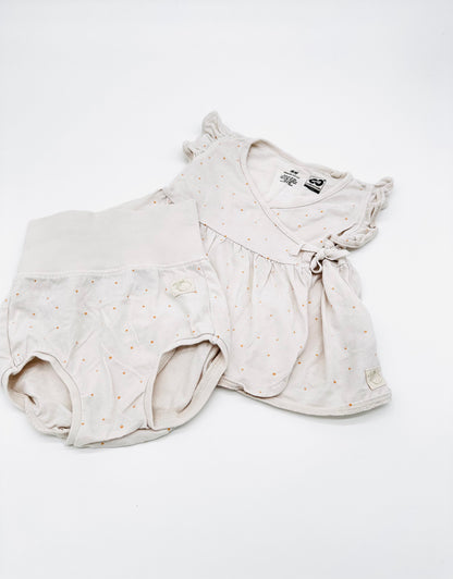 Sommer Set mit Wickelshirt - Gr. 68 (H&M)