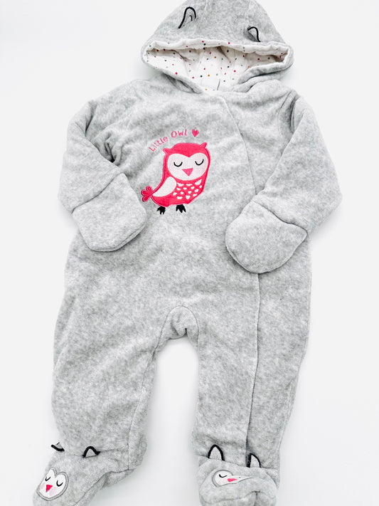 Baby-Overall in grau - Gr. 68 (Manguun)