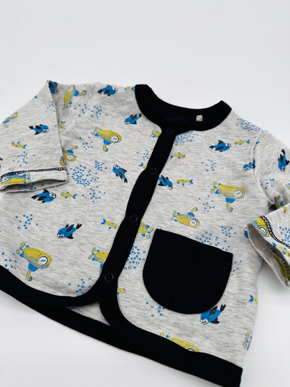 Jacke mit Print - Gr. 62 (KANZ)