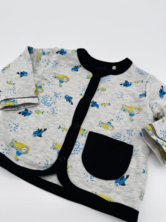 Jacke mit Print - Gr. 62 (KANZ)