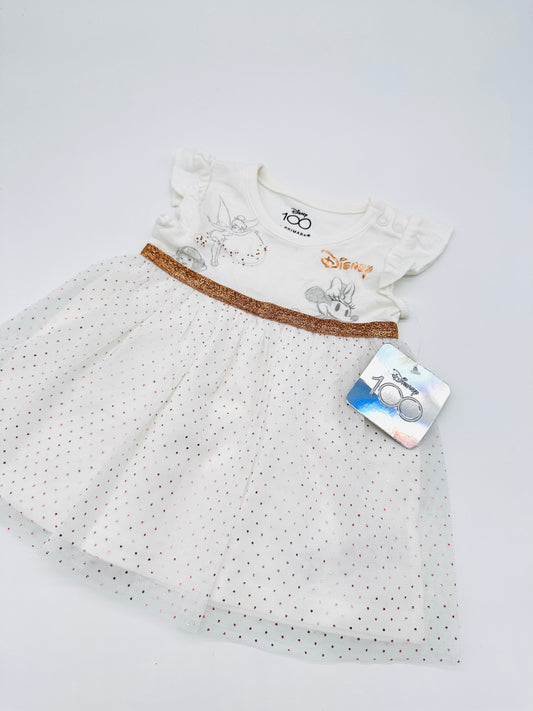 Disney 100 Kleid mit Glitzergürtel – Gr. 50/56 (Primark)