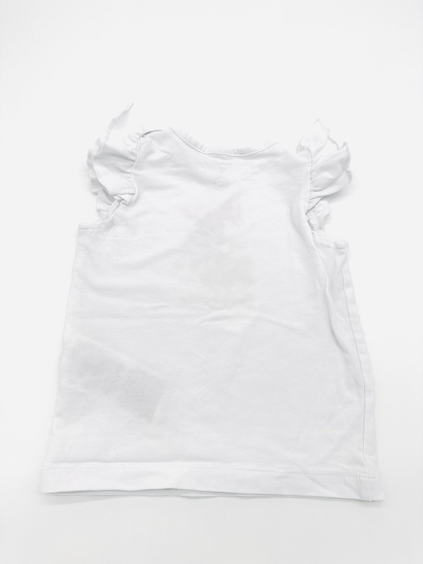 Weißes T-Shirt - Gr. 74 (Name it)