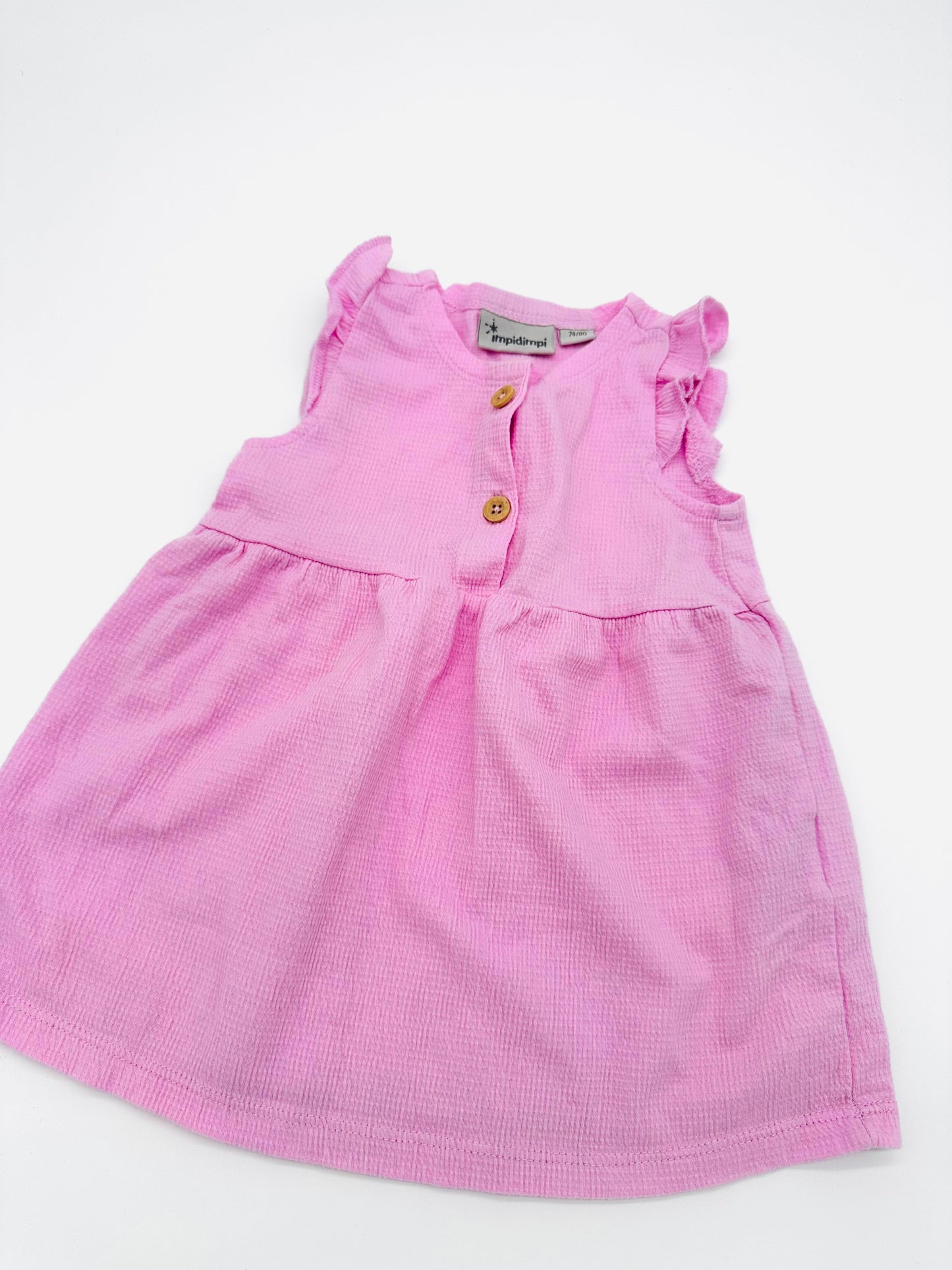 Pinkes Kleid - Gr. 74 (Impidimpi)