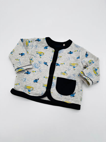 Jacke mit Print - Gr. 62 (KANZ)