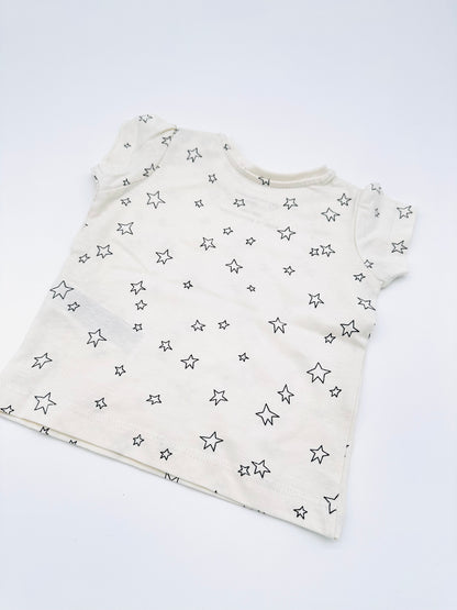 T-Shirt mit Sternenprint- Primark (Gr. 68)