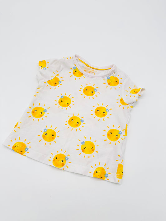 T-Shirt mit Sonnendruck - Gr. 62 (C&A)